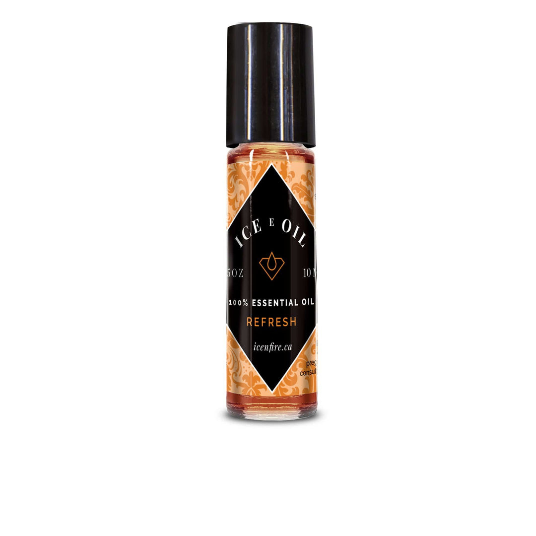 Ice E Oil Refresh Blend Roll-on-Ice E Oil Essential Oil-Ice 'N' Fire
