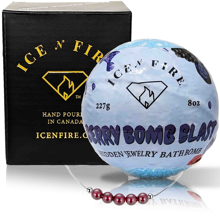 Berry Bomb Blast "MONDO" Jewelry Bath Bomb