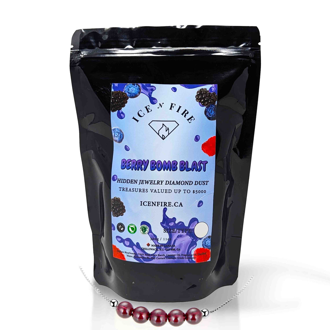 Berry Bomb Blast Diamond Dust Bath Bomb Powder