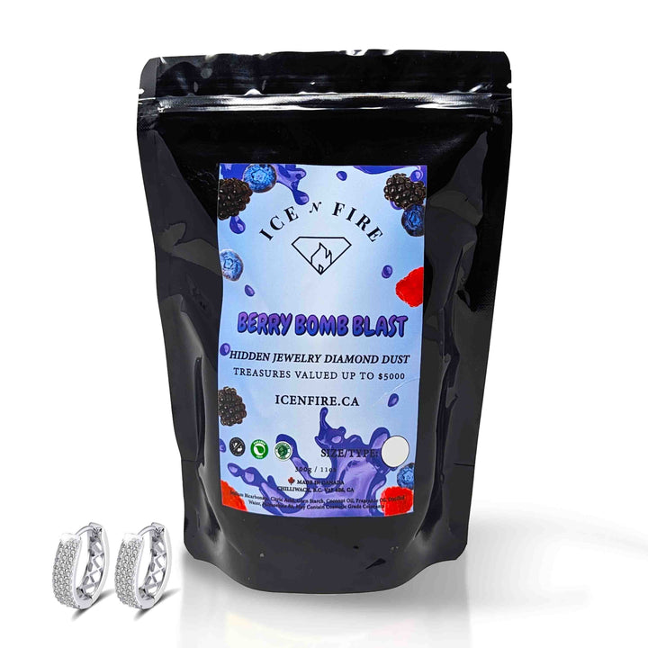 Berry Bomb Blast Diamond Dust Bath Bomb Powder