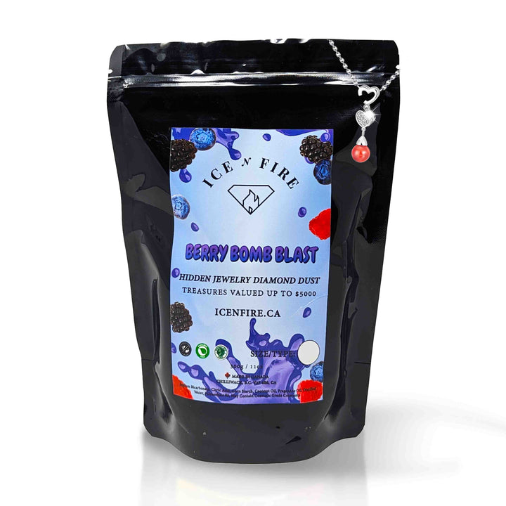 Berry Bomb Blast Diamond Dust Bath Bomb Powder