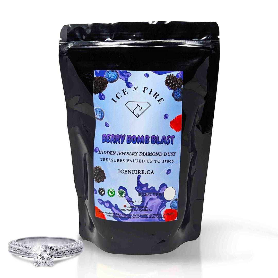 Berry Bomb Blast Diamond Dust Bath Bomb Powder