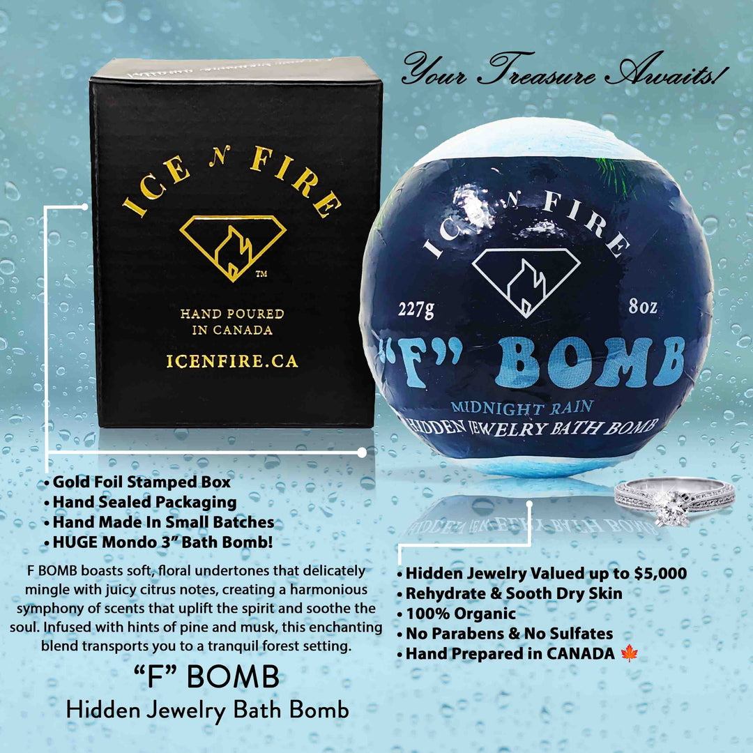 F BOMB "MONDO" Jewelry Bath Bomb