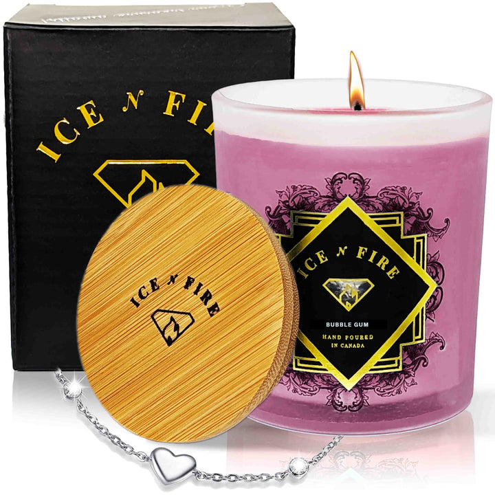 Bubble Gum Hidden Jewelry Soy Candle