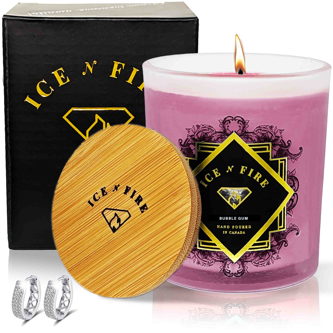 Bubble Gum Hidden Jewelry Soy Candle