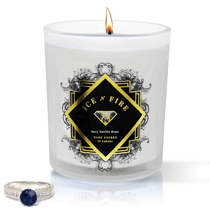 Very Vanilla Bean Hidden Jewelry Soy Candle