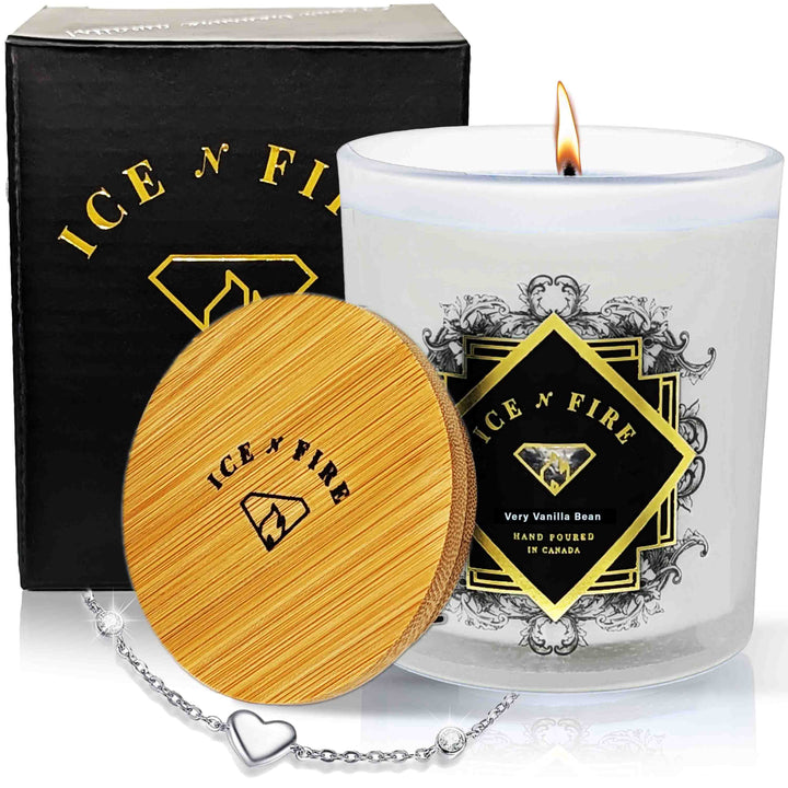 Surprise Hidden Jewelry Soy Candle with Mystery Jewelry Inside ( Hidden Jewelry Soy Candle with Jewelry Valued up to $5,000 )