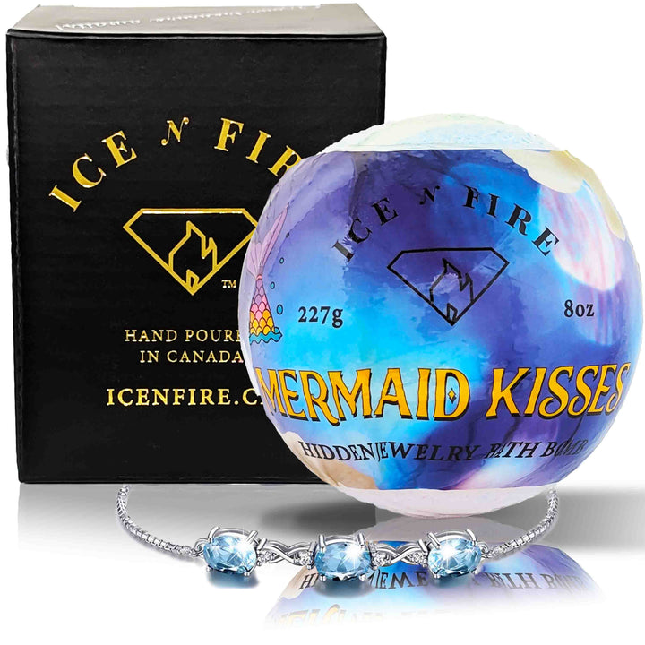 Mermaid Kisses "MONDO" Jewelry Bath Bomb