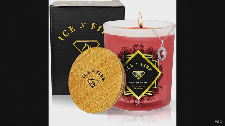 Christmas Kitchen Surprise Hidden Jewelry Soy Candle (Limited Edition)