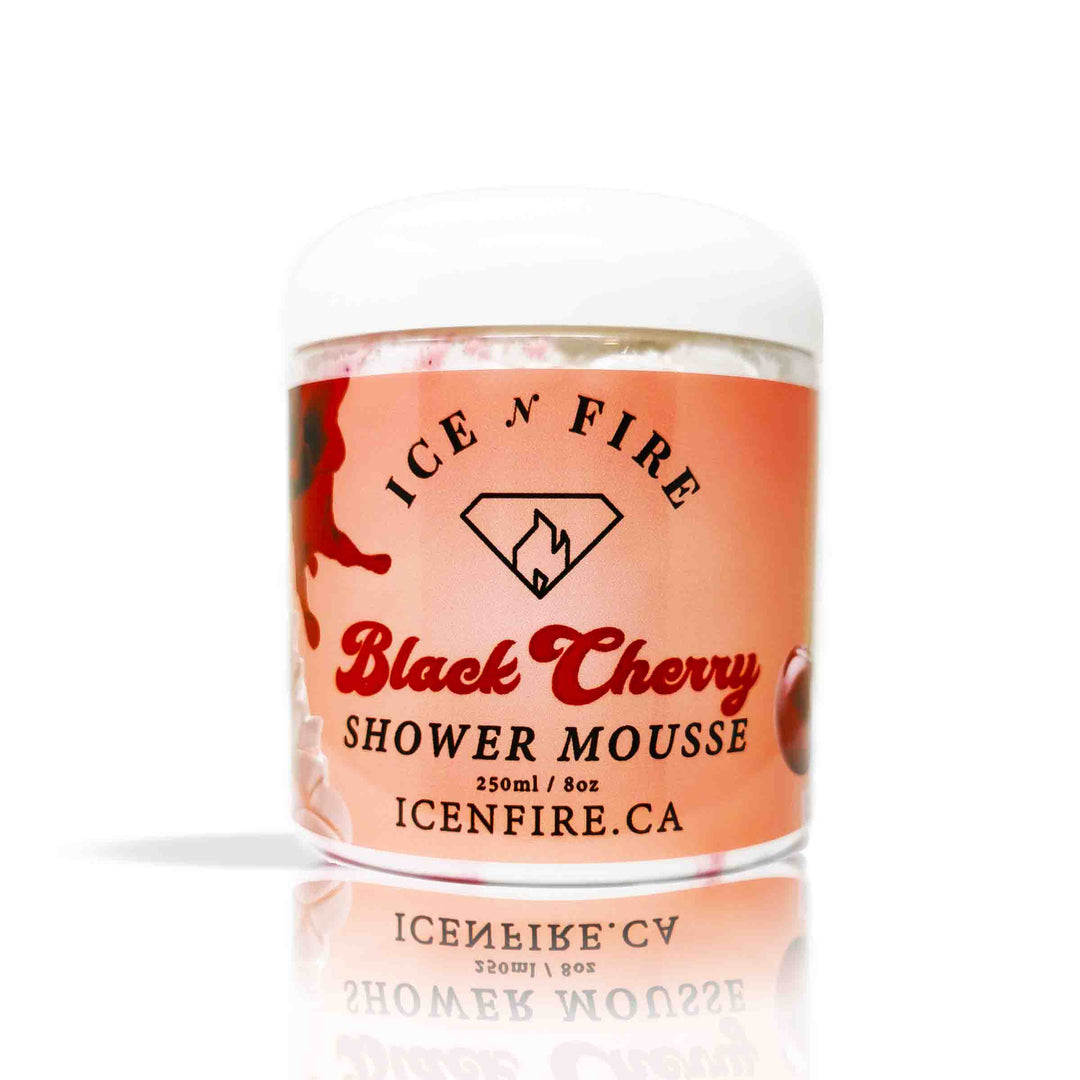 Black Cherry Jewelry Shower Mousse