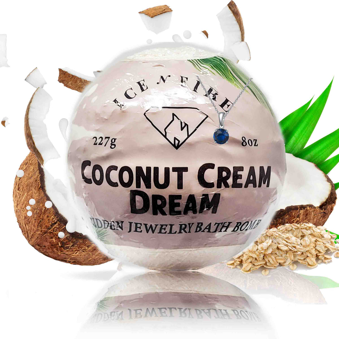 Coconut Cream Dream "MONDO" Jewelry Bath Bomb