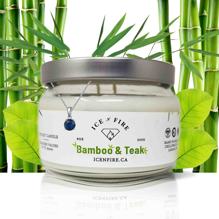 Bamboo & Teak Classic Jewelry Soy Candle