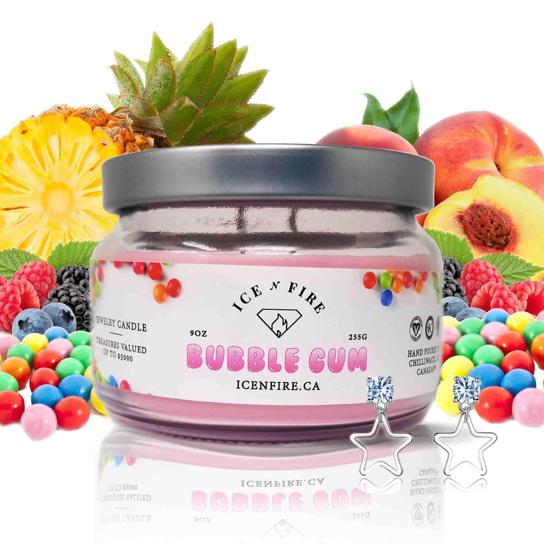 Bubble Gum Classic Jewelry Soy Candle