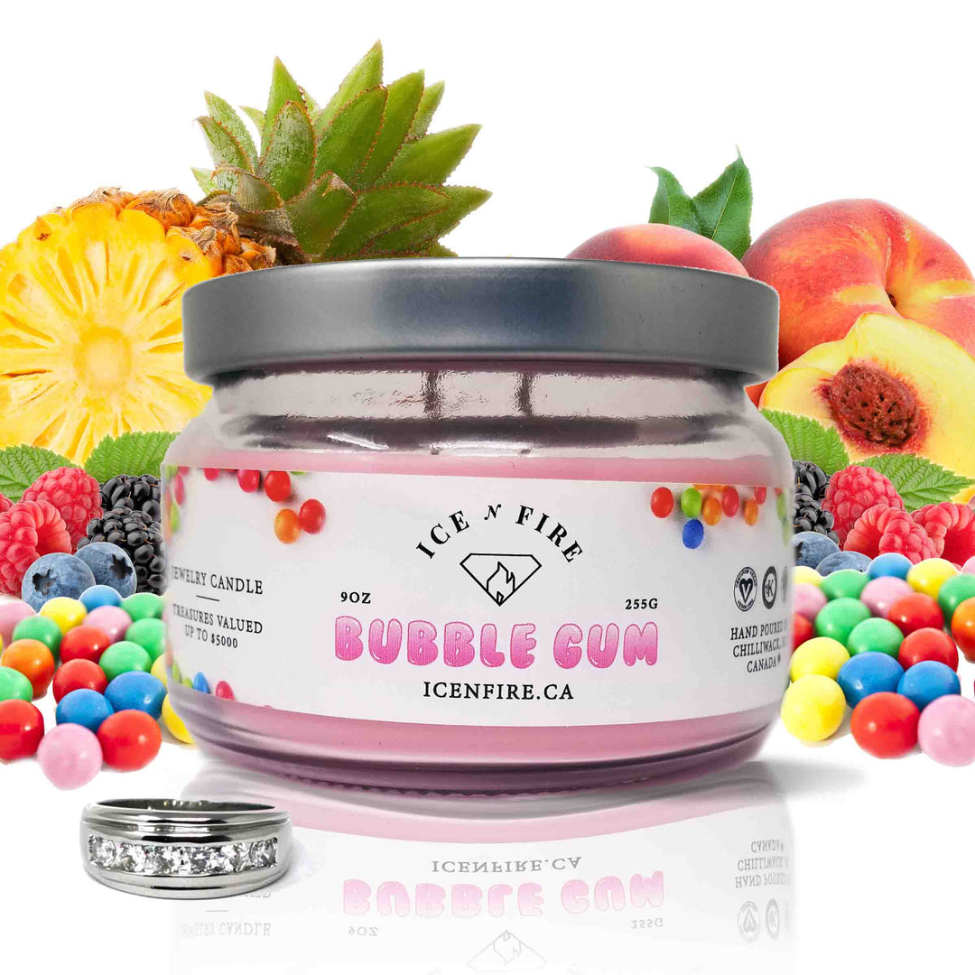 Bubble Gum Classic Jewelry Soy Candle