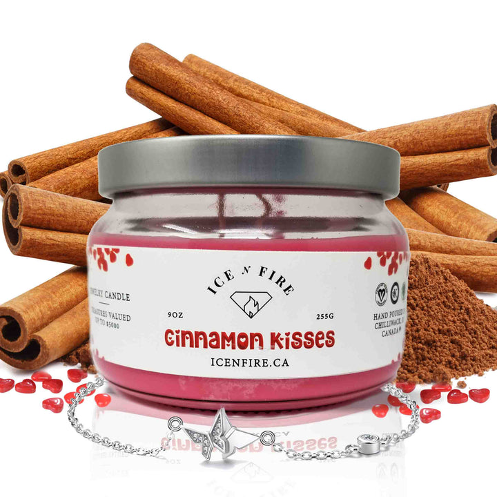 Cinnamon Kisses Classic Jewelry Soy Candle