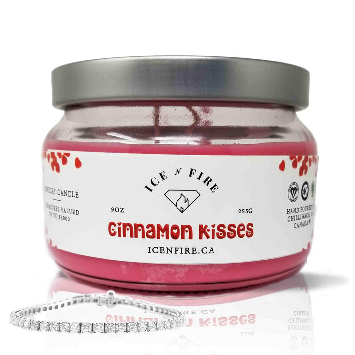 Cinnamon Kisses Classic Jewelry Soy Candle