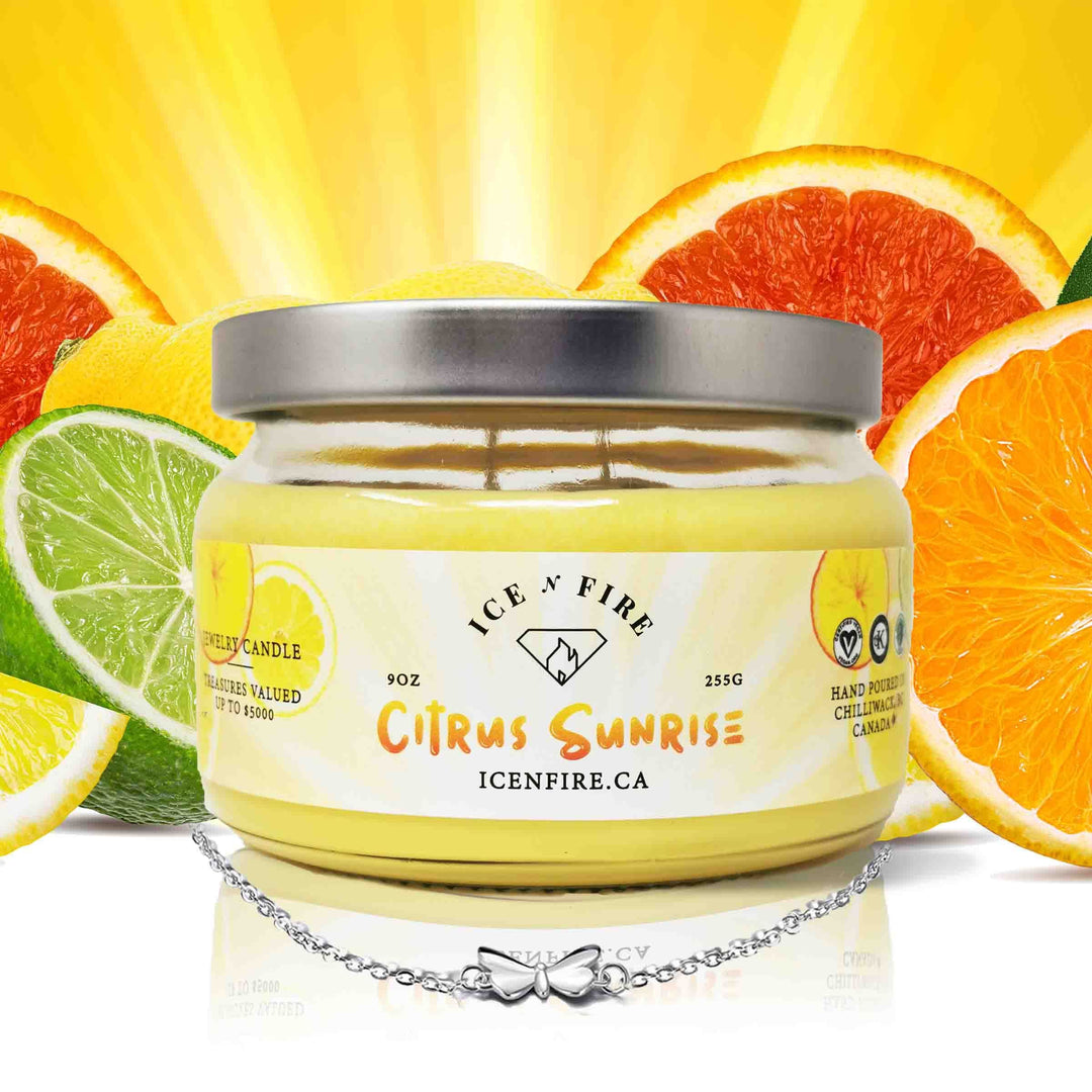 Citrus Sunrise Classic Jewelry Soy Candle