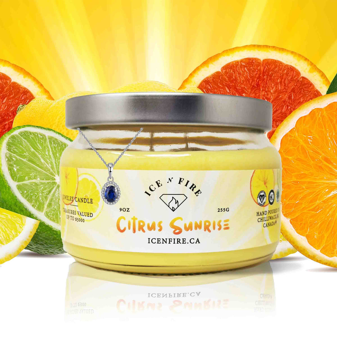 Citrus Sunrise Classic Jewelry Soy Candle