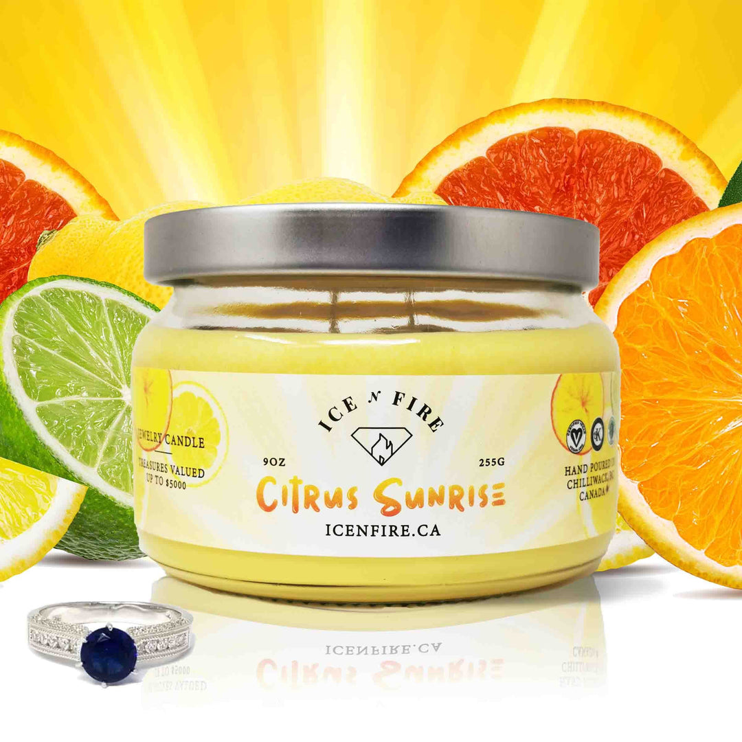 Citrus Sunrise Classic Jewelry Soy Candle