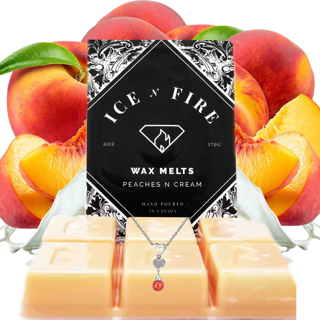 Sterling Necklace Peaches & Cream Wax Melt