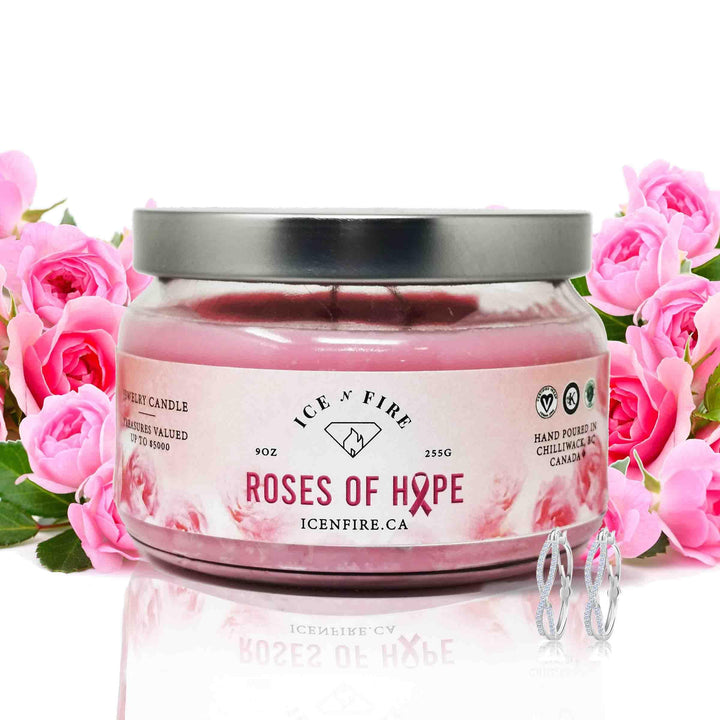 Limited Edition Roses Of Hope Classic Jewelry Soy Candle
