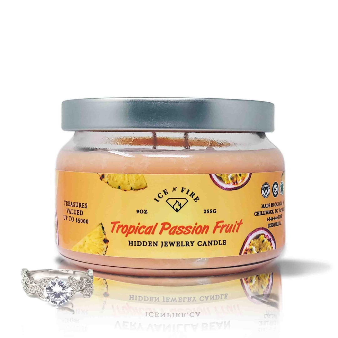 Tropical Passion Fruit Classic Jewelry Soy Candle