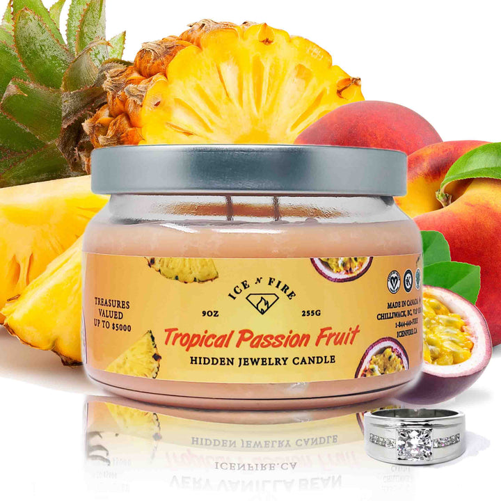 Tropical Passion Fruit Classic Jewelry Soy Candle