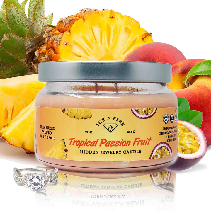 Tropical Passion Fruit Classic Jewelry Soy Candle