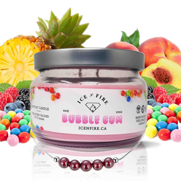 Bubble Gum Classic Jewelry Soy Candle