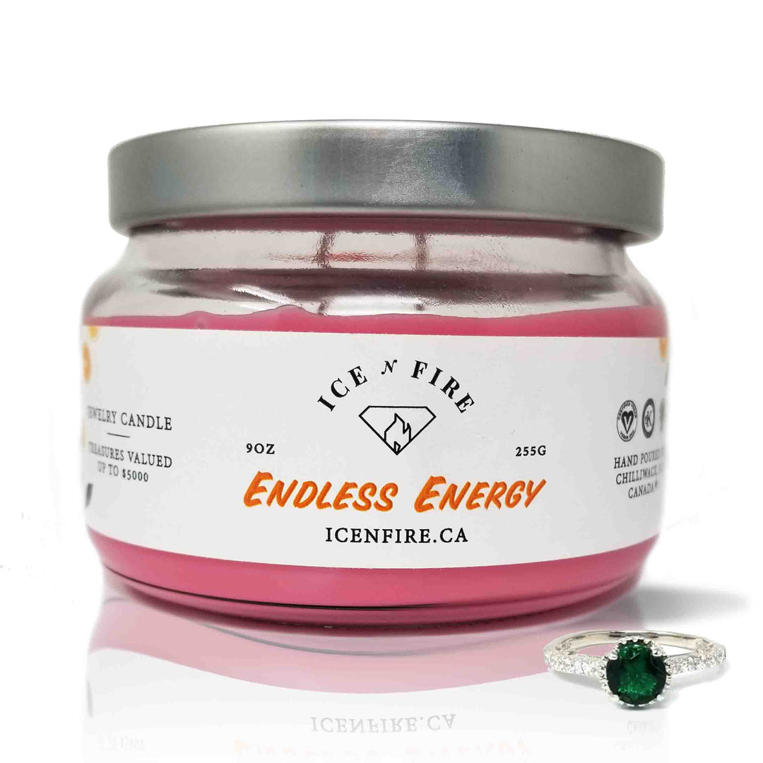 Endless Energy Classic Jewelry Soy Candle