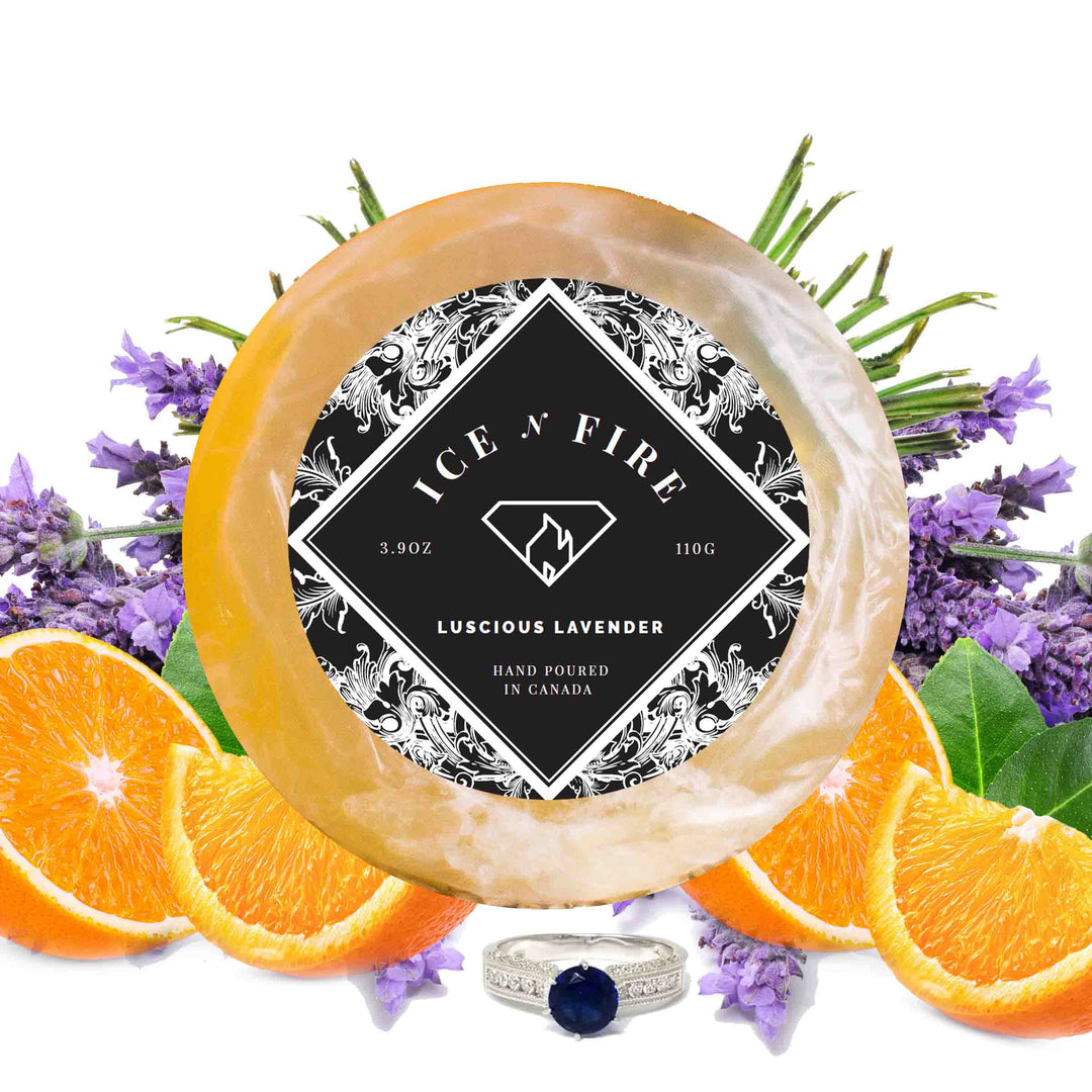 Luscious Lavender Aromatherapy Ring Soap