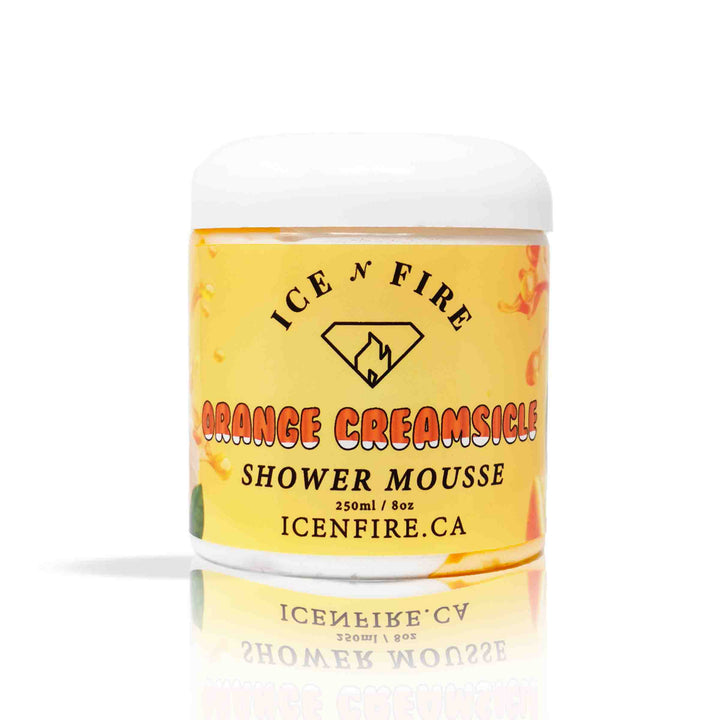 Orange Creamsicle Jewelry Shower Mousse