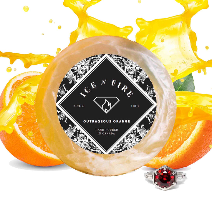 Outrageous Orange Aromatherapy Ring Soap