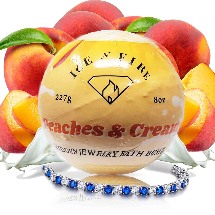 Peaches & Cream "MONDO" Jewelry Bath Bomb