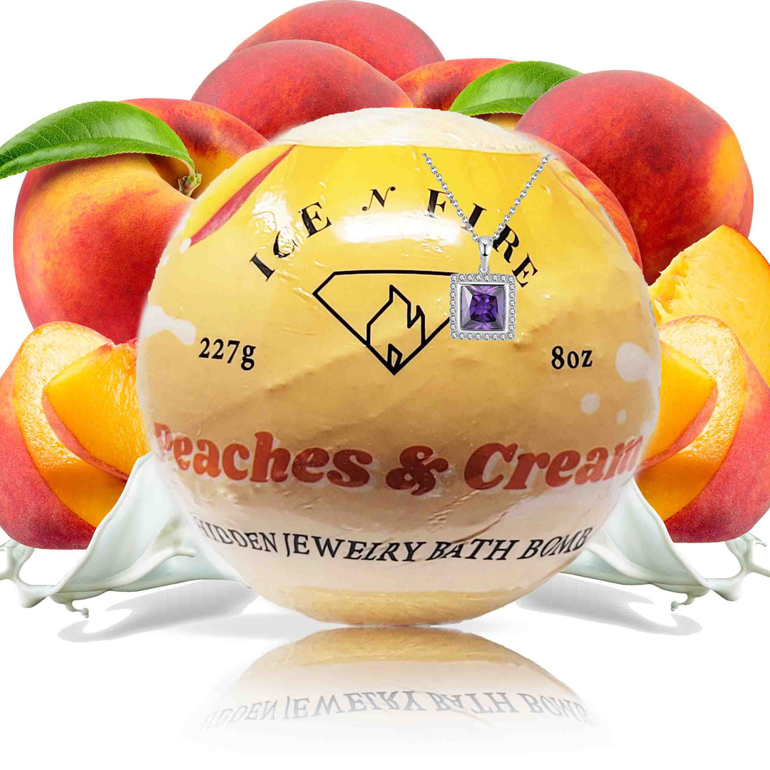 Peaches & Cream "MONDO" Jewelry Bath Bomb