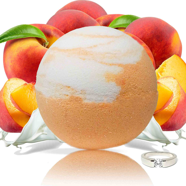 Peaches & Cream "MONDO" Jewelry Bath Bomb
