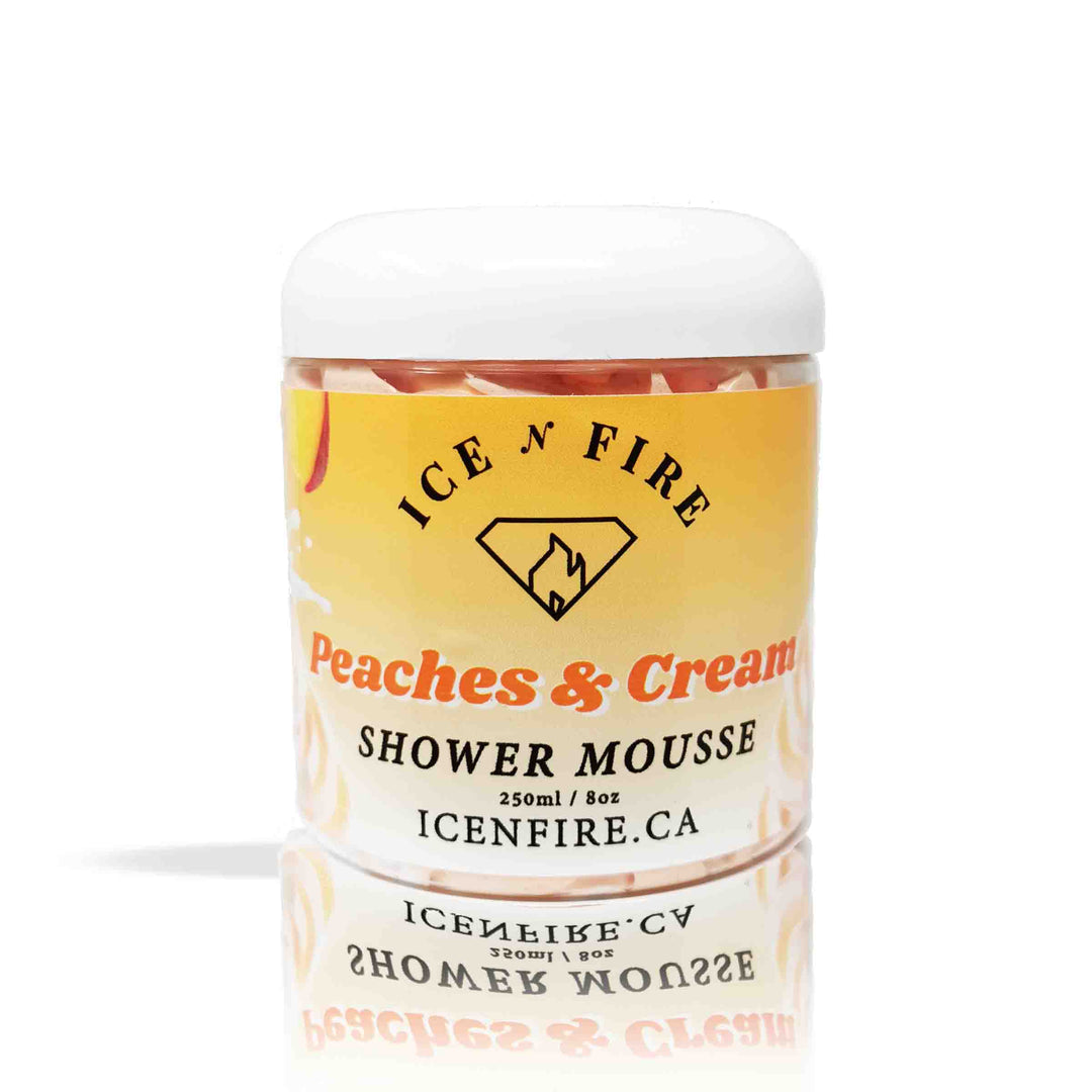 Peaches & Cream Jewelry Shower Mousse