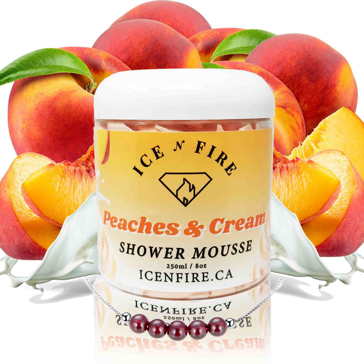 Peaches & Cream Jewelry Shower Mousse