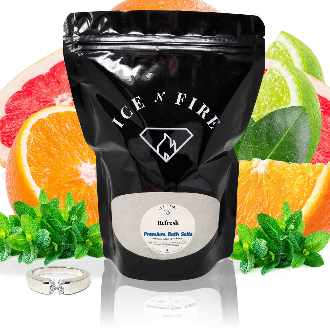 Hidden Ring "Essential Oils" Premium Bath Salts