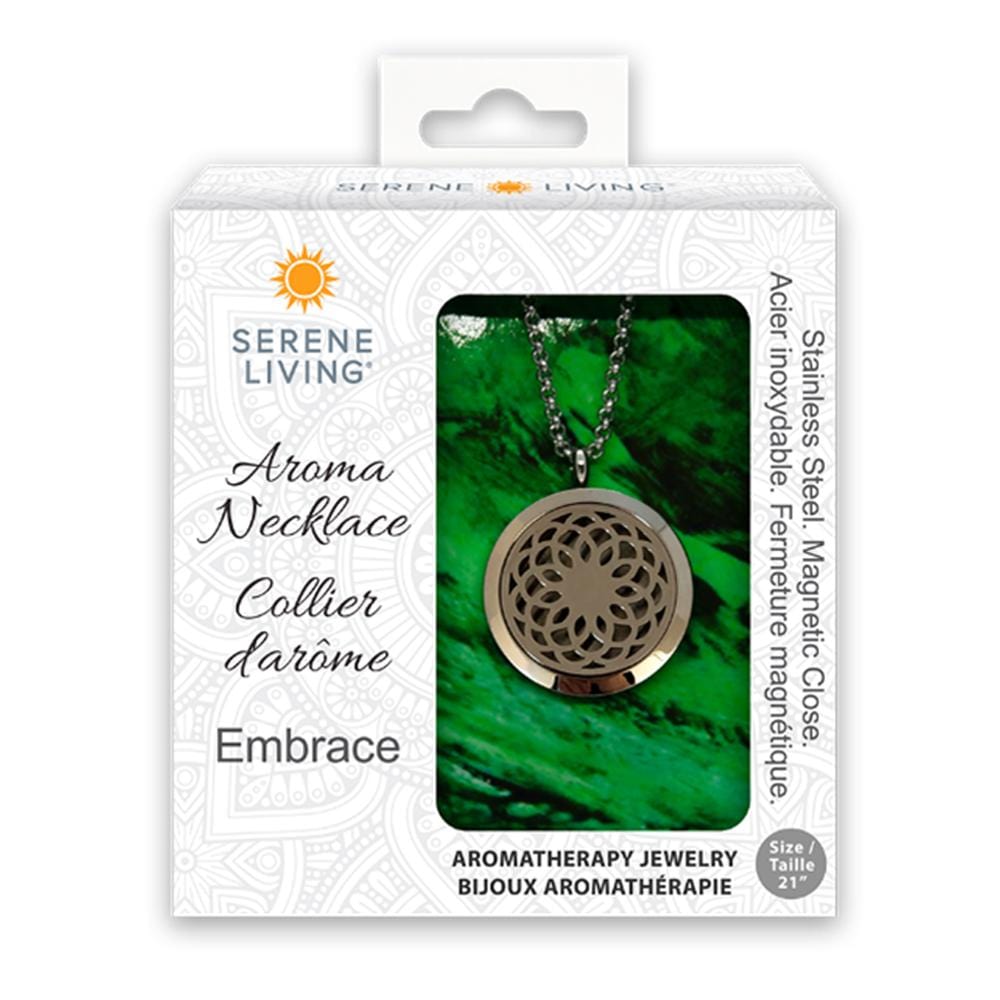 Serene Living Aromatherapy Necklace - Embrace