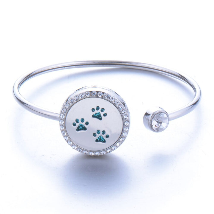 Stainless Steel Magnetic Essential Oil Diffuser Bracelet