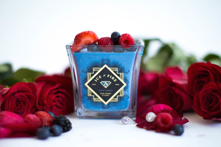 Sterling Necklace Bunch O Berries Soy Candle