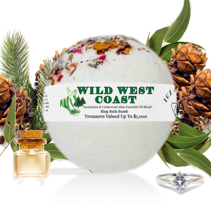 Wild West Coast "MONDO" Jewelry Bath Bomb (Essential Oil Blend)