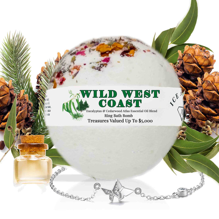 Wild West Coast "MONDO" Jewelry Bath Bomb (Essential Oil Blend)