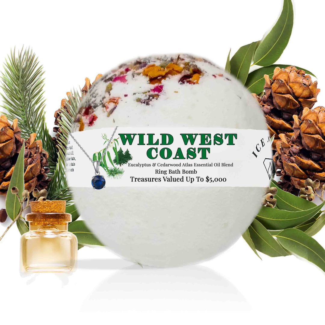 Wild West Coast "MONDO" Jewelry Bath Bomb (Essential Oil Blend)