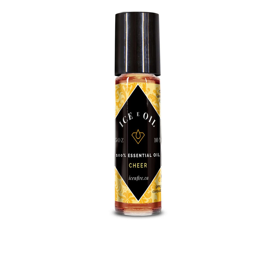 Ice E Oil Cheer Blend Roll-on-Ice E Oil Essential Oil-Ice 'N' Fire