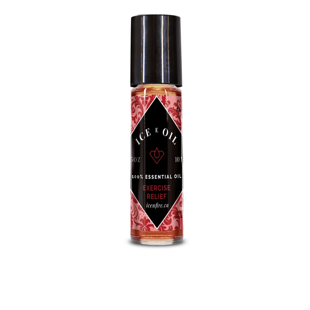 Ice E Oil Exercise Relief Blend Roll-on-Ice E Oil Essential Oil-Ice 'N' Fire