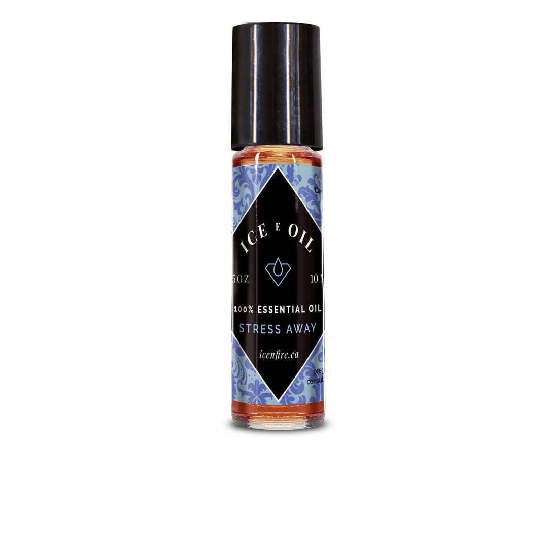 Ice E Oil Stress Away Blend Roll-on-Ice E Oil Essential Oil-Ice 'N' Fire