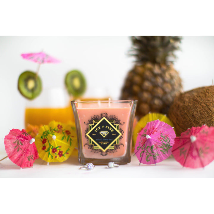 Tropical Passion Fruit Ring Candle-Candles-Ice N Fire