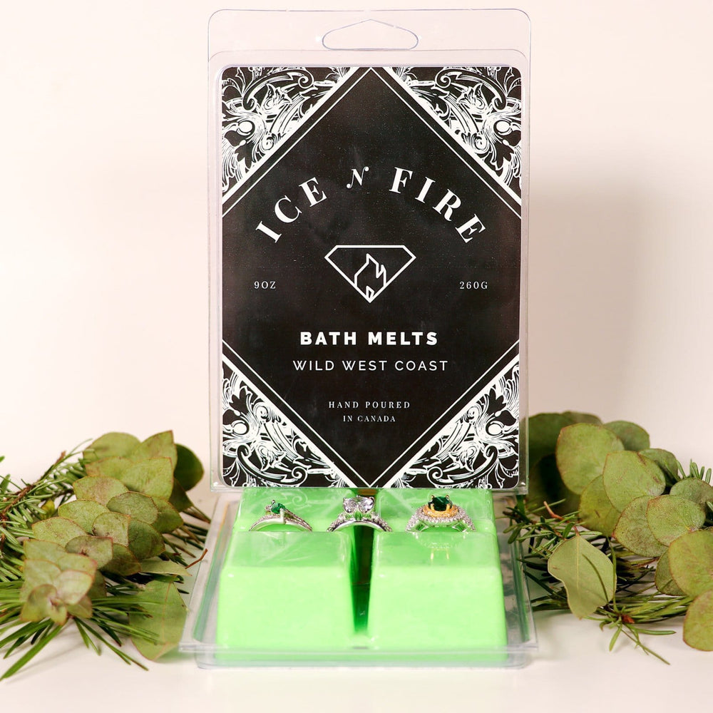 Wild West Coast Luxury Aromatherapy Ring Bath Melts-Bath Melts Regular-Ice N Fire